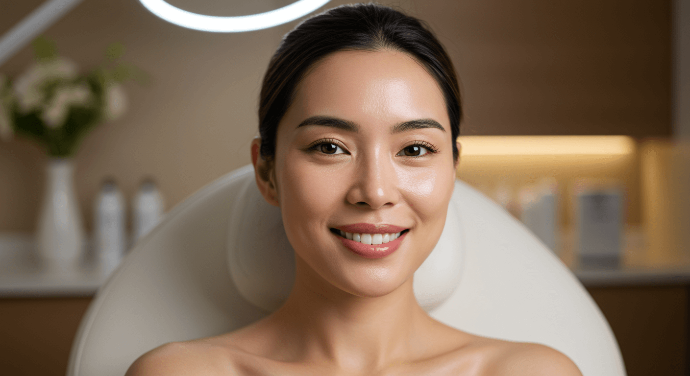 radiant skin after micronage treatment  genesis medspa - radiant skin after micronage treatment