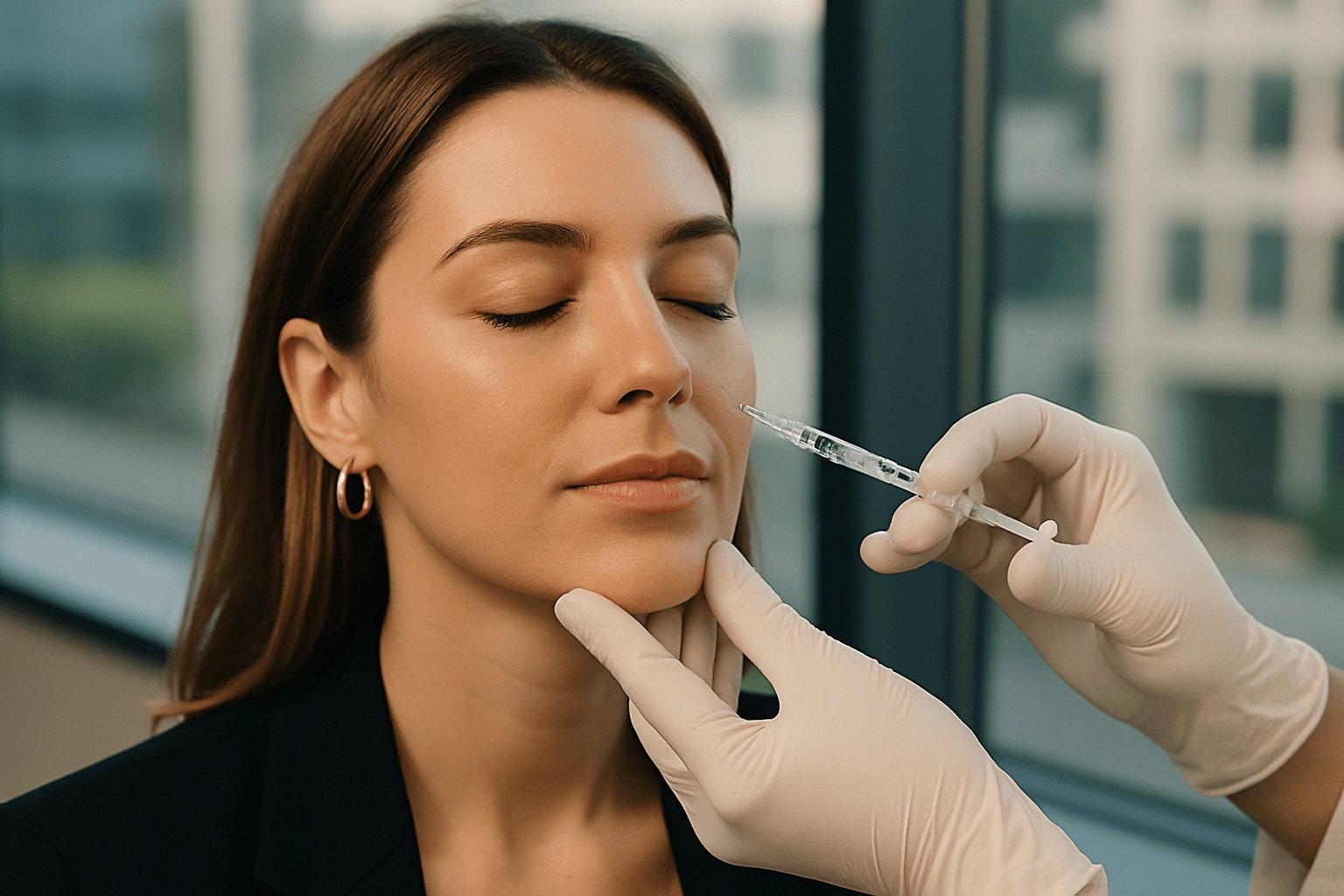 2025 07 genesis medspa.com woman facial injection cosmetic procedure