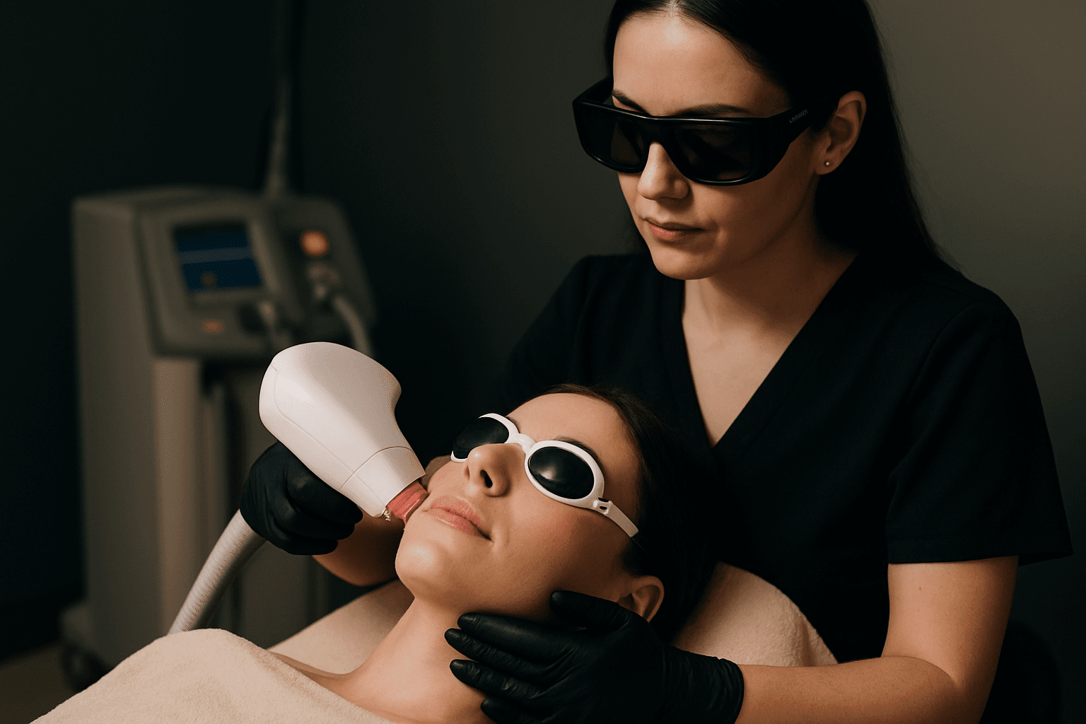 2025 08 genesis medspacom laser facial treatment eyewear v1