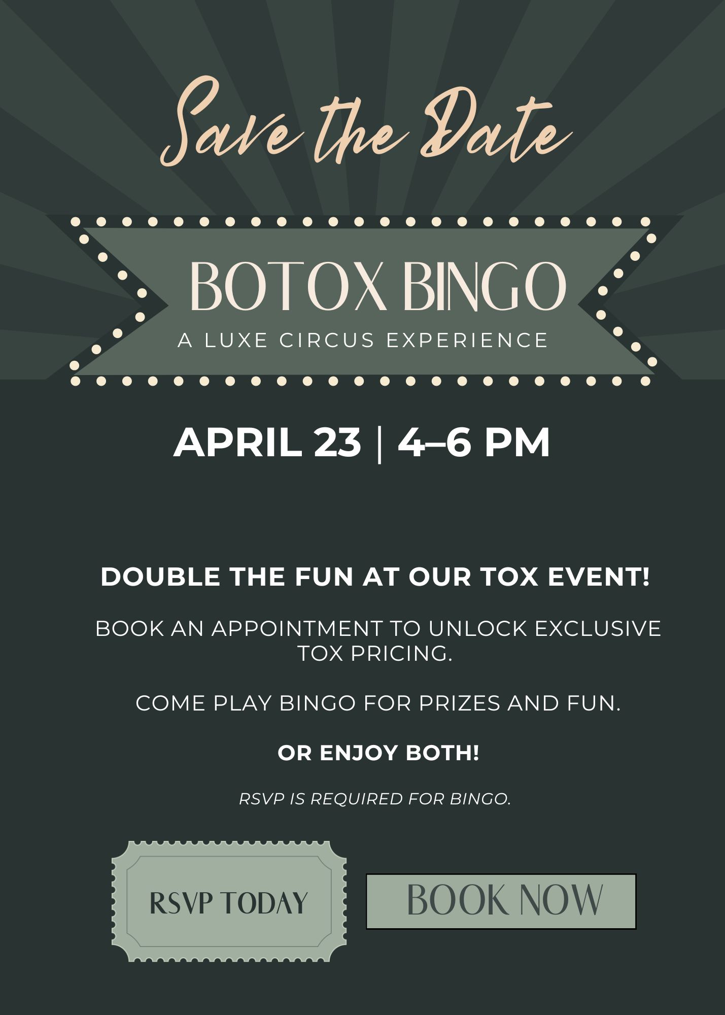 gen botox bingo event post 5 x 7 in