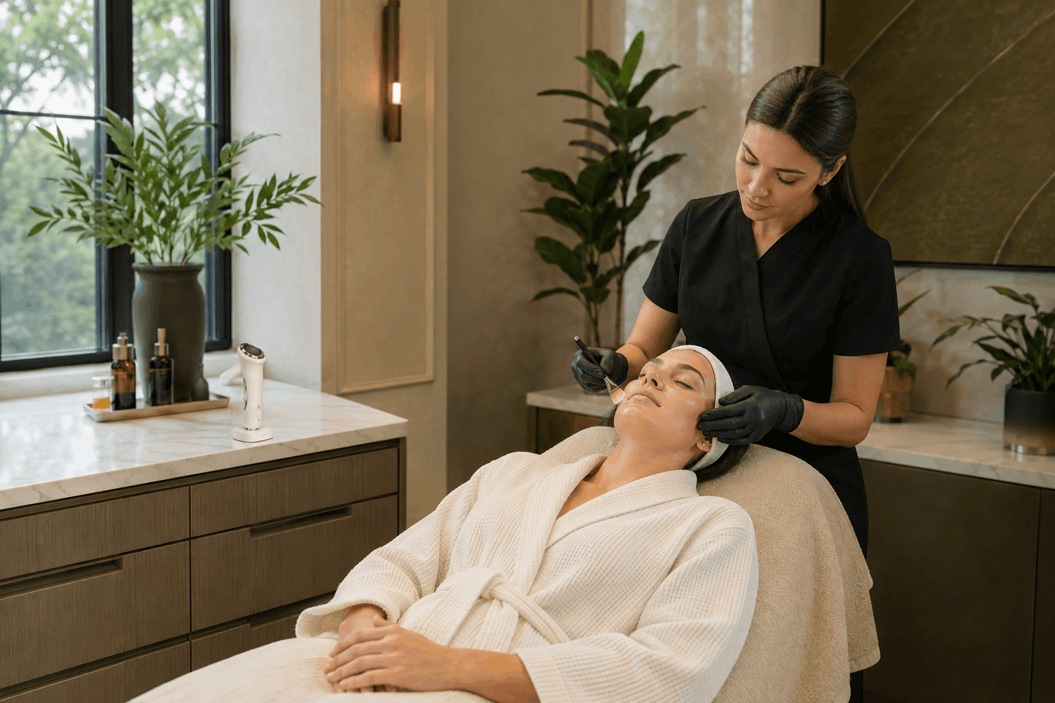 2026_09_genesis-medspa.com_img_professional_facial_v1 genesis medspa - client receiving a professional facial treatment at a med spa