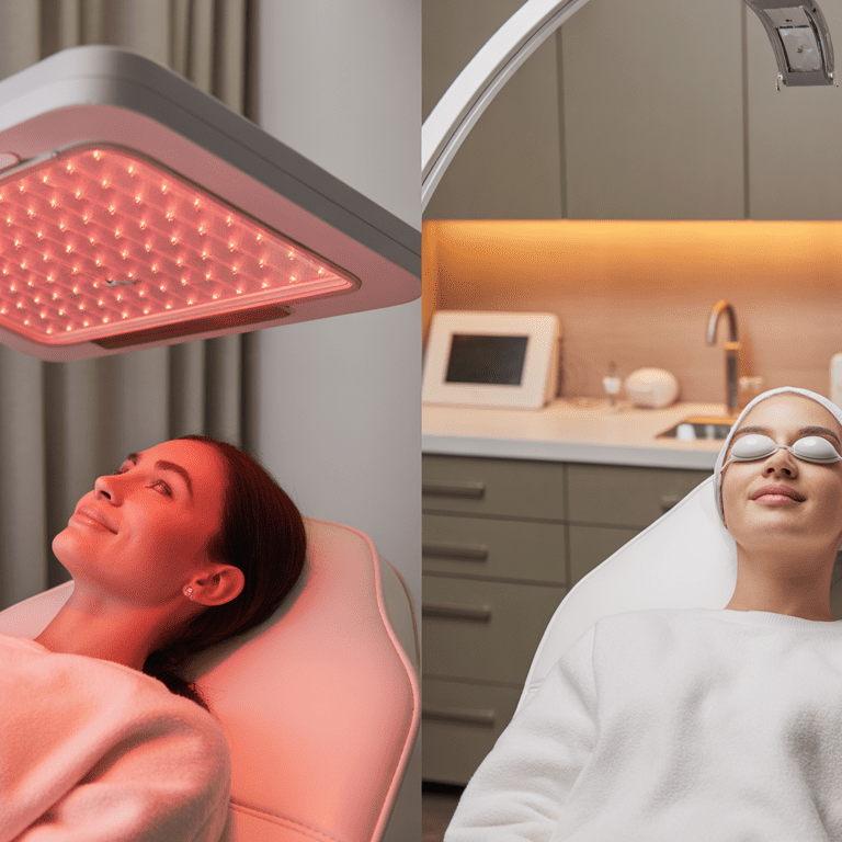 red light therapy vs ipl comparison