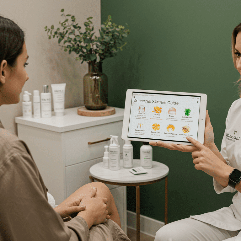 seasonal skincare tips consultation